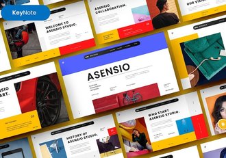 商业项目推介展示融资Keynote模板 - 顶尖PPT