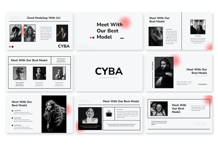 企业通用商务展示介绍PowerPoint模板 - 顶尖PPT