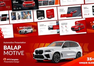 汽车品牌营销展示方案PPT模板 - 顶尖PPT