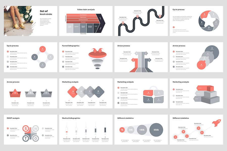 企业解决方案项目展示keynote模板 - 顶尖PPT