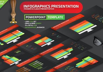 重要信息选项展示图形PPT模板 - 顶尖PPT