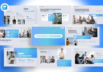 业务转变改行keynote模板 - 顶尖PPT