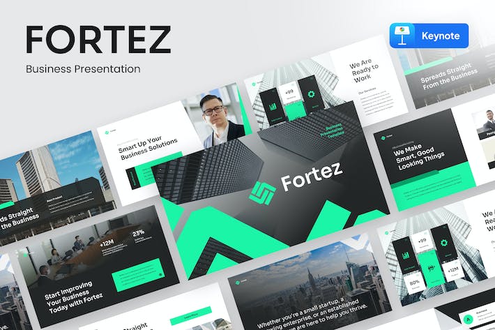 专业商务演示文稿Keynote模板 - 顶尖PPT