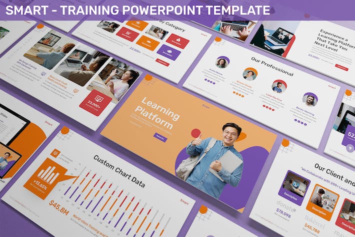 大气商业计划企业培训商务通用PPT模板 - 顶尖PPT