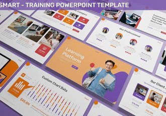 大气商业计划企业培训商务通用PPT模板 - 顶尖PPT