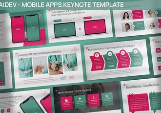 手机app移动应用开发推广展示keynote - 顶尖PPT