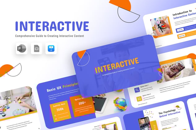 互动式课堂教育教学演示keynote模板 - 顶尖PPT