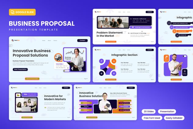 高端商业商务计划书PPT模板 - 顶尖PPT