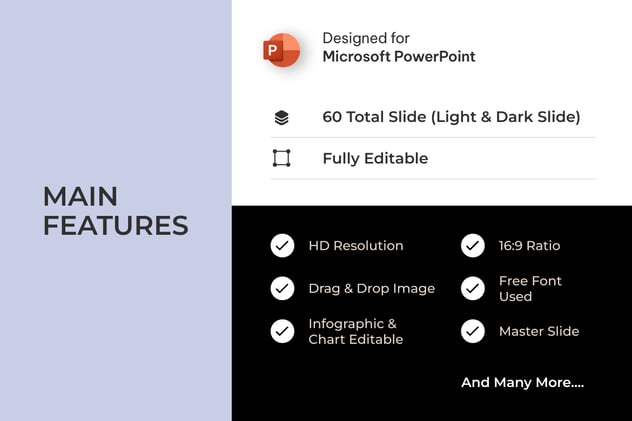 新鲜蔬菜信息图形PowerPoint模板 - 顶尖PPT