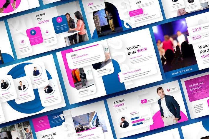 欧美商务风格年终计划总结keynote模板 - 顶尖PPT