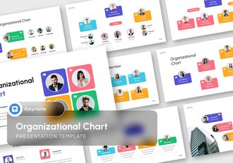 组织主题信息图演示文稿Keynote模板 - 顶尖PPT