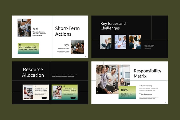 业务行动计划方案执行PPT模板 - 顶尖PPT