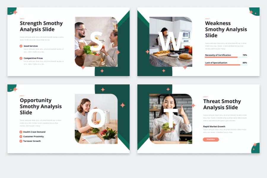 健康食品PPT模板 - 顶尖PPT