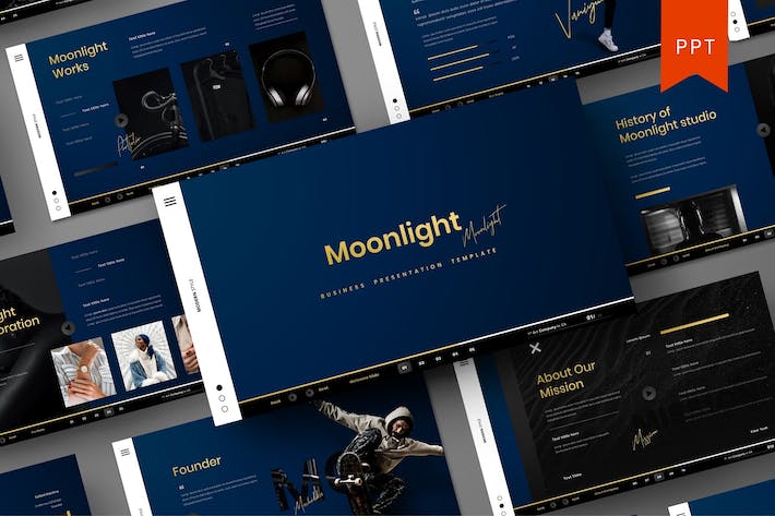 高端大气项目营销策划产品摄影展示通用PPT模板 - 顶尖PPT