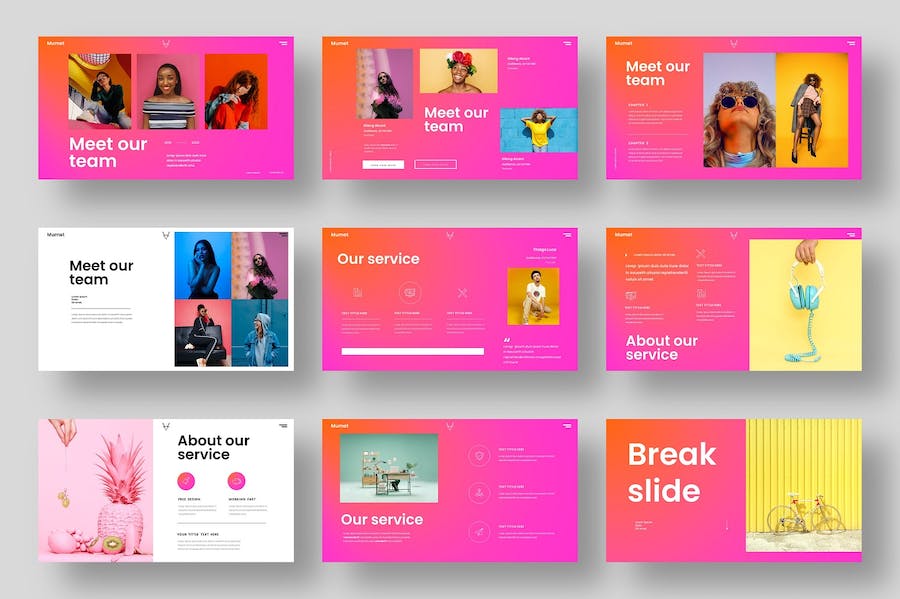 创意精美摄影图片展示业务营销策划主题多用途keynote模板 - 顶尖PPT