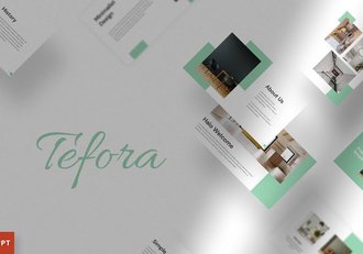 创意设计类项目展示汇报PowerPoint模板 - 顶尖PPT