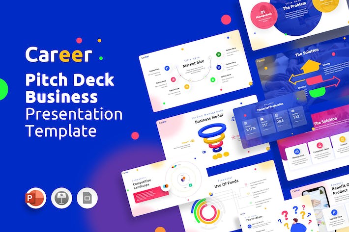 职业生涯发展融资方案PPT模板 - 顶尖PPT