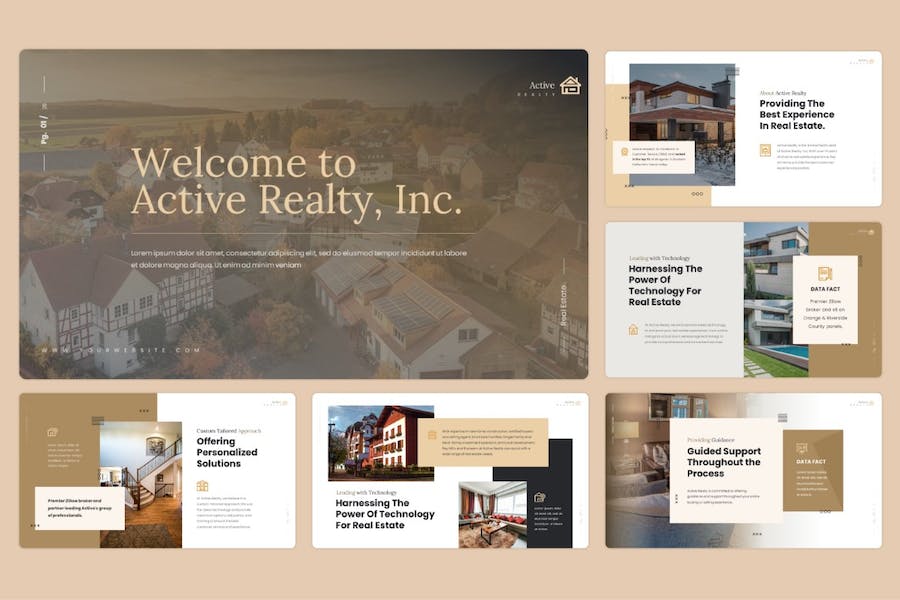 房地产开发人员项目介绍PPT模板 - 顶尖PPT