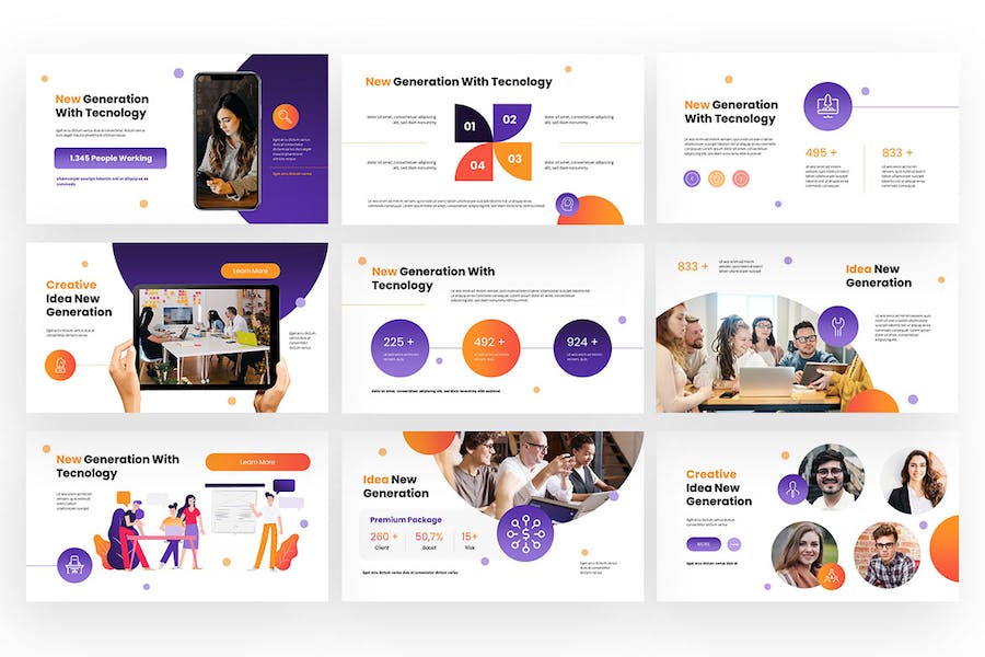 创意商业品牌推广Keynote模板 - 顶尖PPT