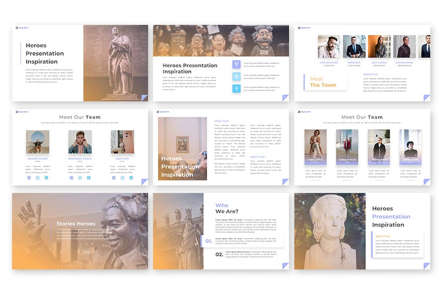 社会议题研究分析展示PPT模板 - 顶尖PPT