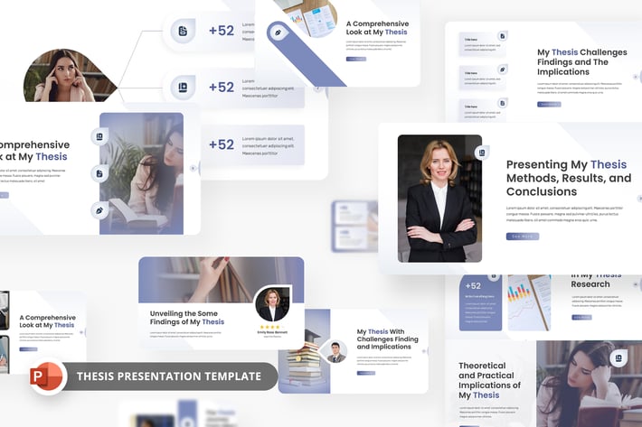 大学生毕业论文答辩PPT模板 - 顶尖PPT