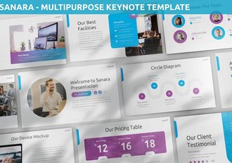 多用途通用企业商务应用Keynote模板 - 顶尖PPT