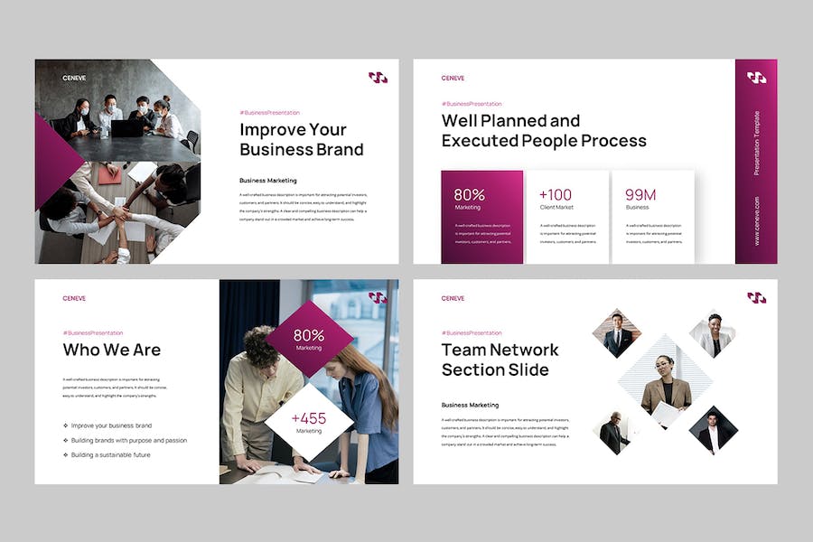 商业企业品牌宣传推广方案PPT模板 - 顶尖PPT