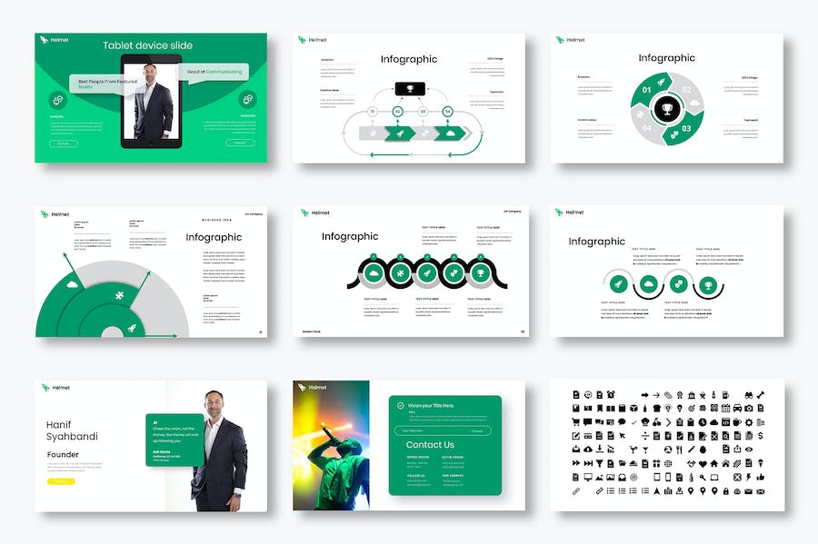 商务业务项目融资推介Keynote模板 - 顶尖PPT