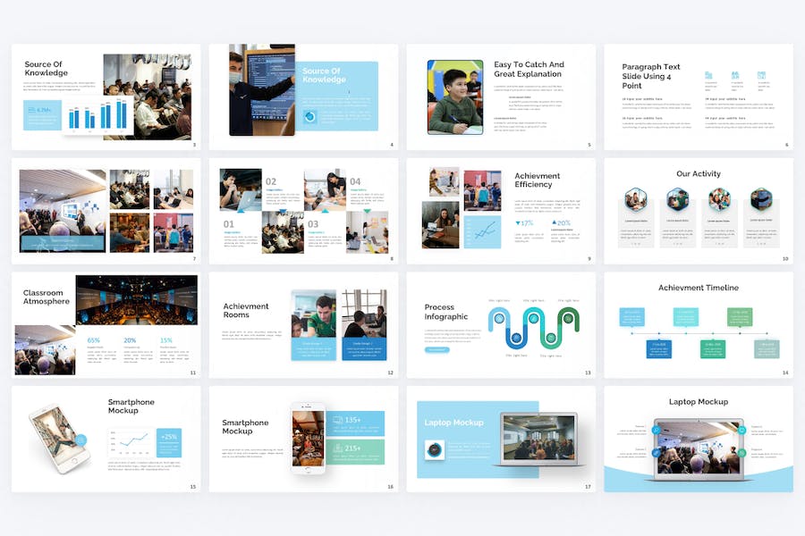 教育教学机构宣传介绍keynote模板 - 顶尖PPT