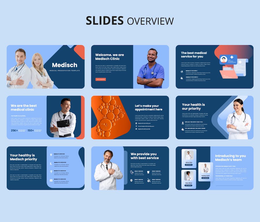 医学研究汇报医疗行业报告PPT模板 - 顶尖PPT