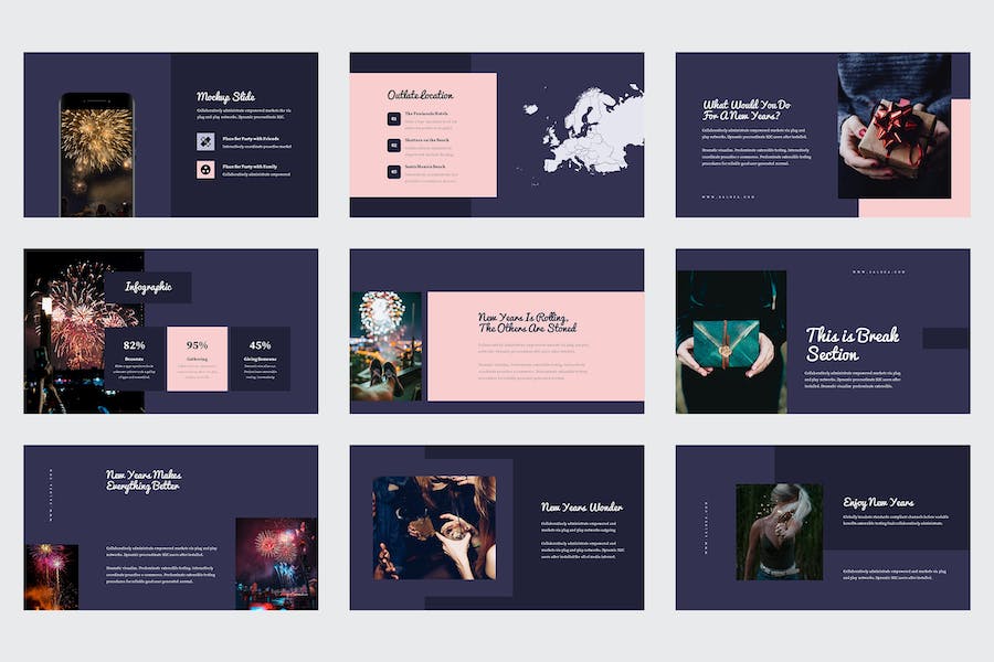 新年前夕营销推广活动运营方案Keynote模板 - 顶尖PPT