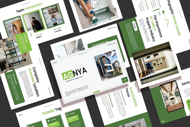 房地产主题keynote模板 - 顶尖PPT