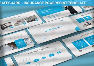 保险行业投资理财健康保险国外PPT模板 - 顶尖PPT