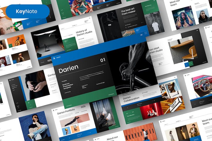 简约风格商务多用途keynote模板 - 顶尖PPT