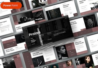 时尚潮流商务多用途PPT模板 - 顶尖PPT