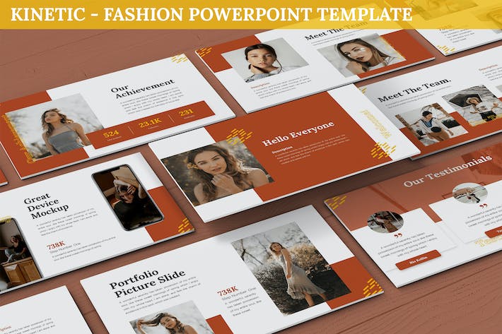 时尚动感设计展示品牌推广方案PPT模板 - 顶尖PPT