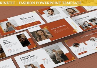 时尚动感设计展示品牌推广方案PPT模板 - 顶尖PPT