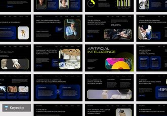 人工智能keynote模板 - 顶尖PPT