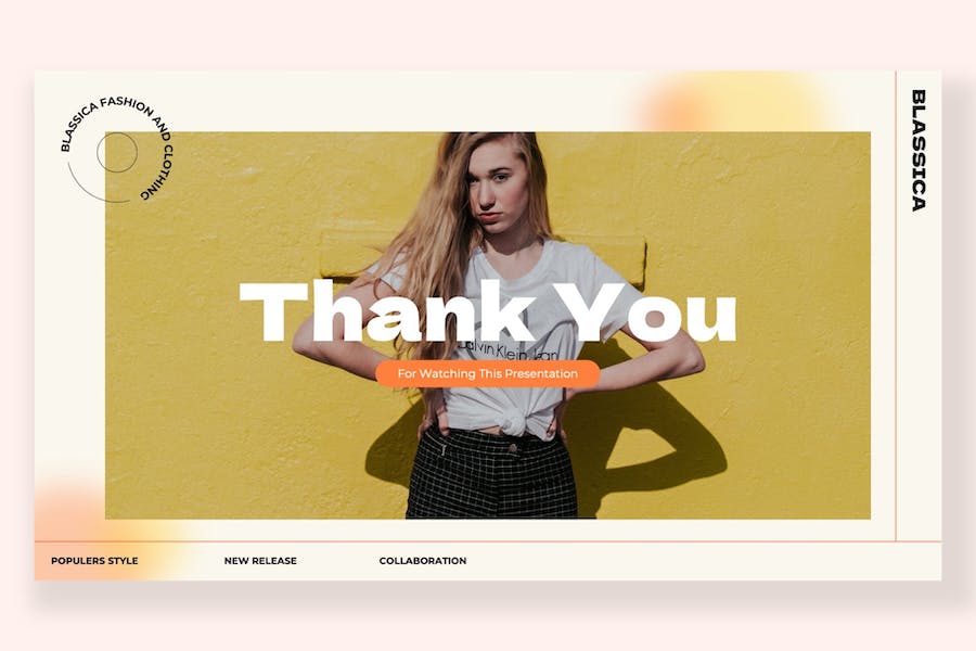 时尚服装品牌推广展示Keynote模板 - 顶尖PPT