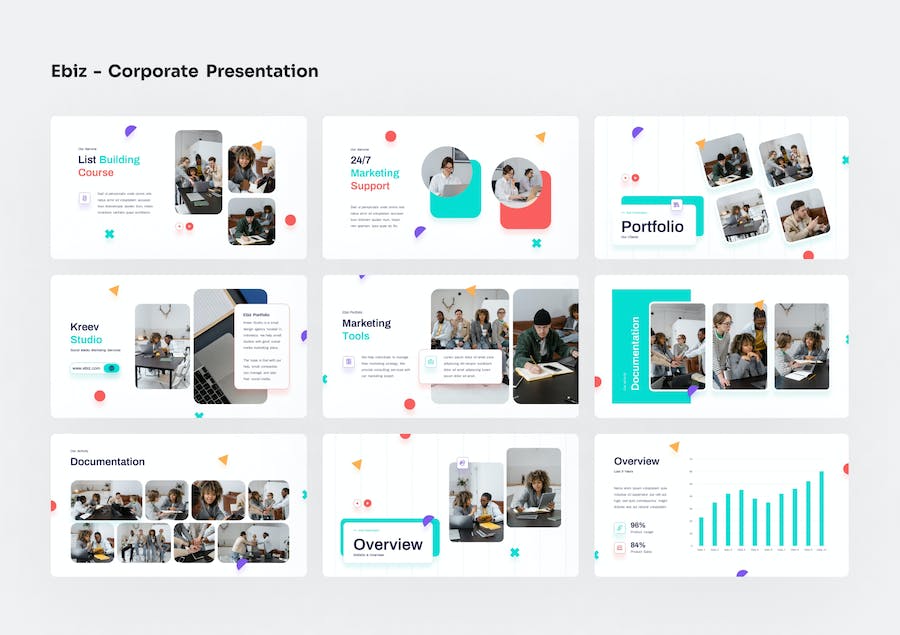 电子商务企业运营推广方案PPT模板 - 顶尖PPT