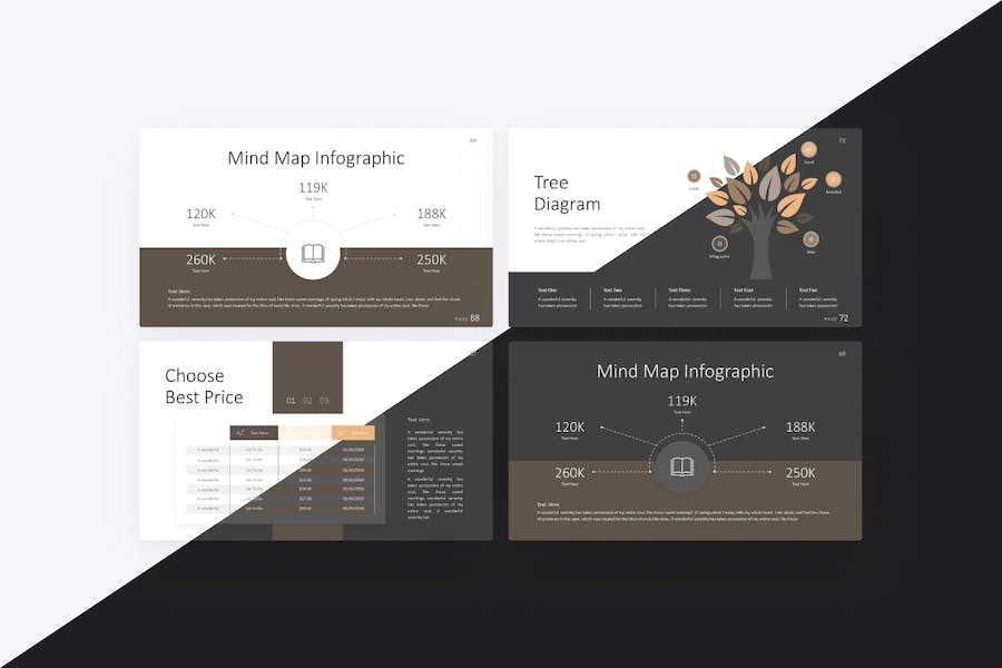 极简文艺风摄影展示多用途PPT模板 - 顶尖PPT