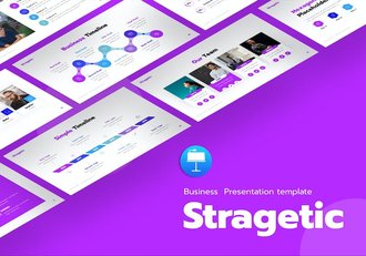商务战略计划合作方案keynote模板 - 顶尖PPT