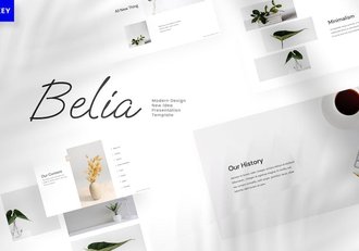 极简主义商务演讲展示Keynote模板 - 顶尖PPT