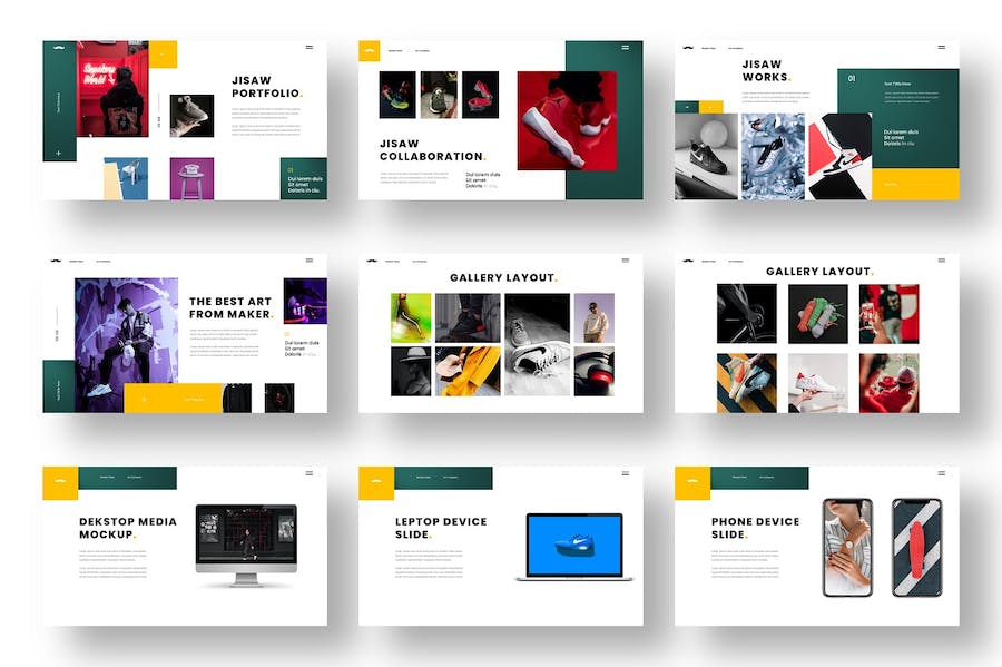 大气产品摄影展示企业策划营销多用途keynote模板 - 顶尖PPT