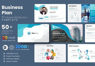 商业计划融资融资PPT模板 - 顶尖PPT