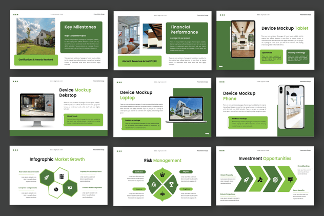 房地产主题keynote模板 - 顶尖PPT