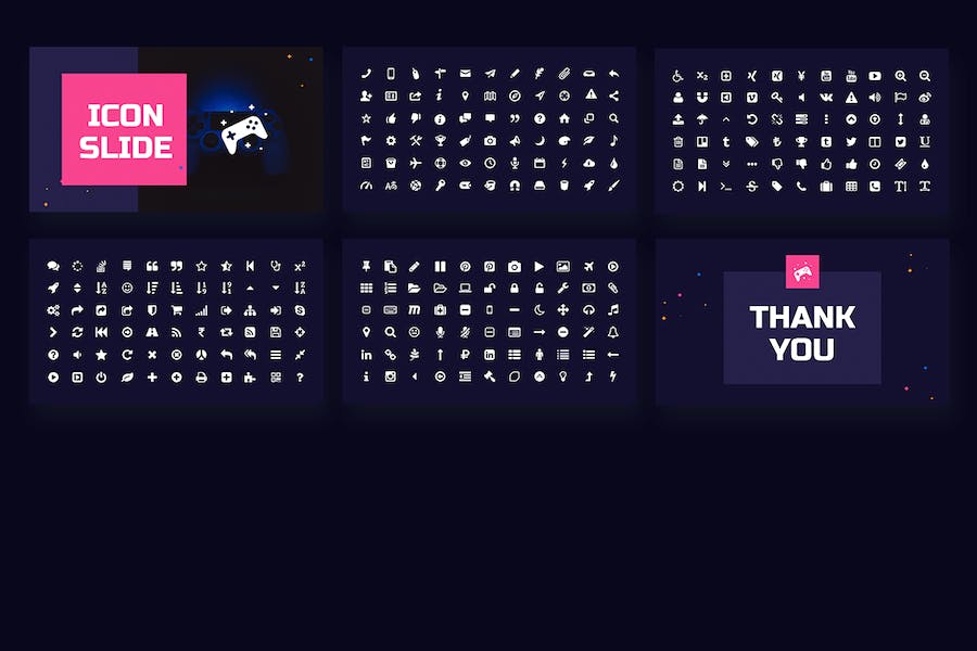 游戏工作室介绍宣传PPT模板 - 顶尖PPT