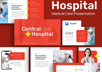 医院科室月度工作汇报年度战略规划会议keynote模板 - 顶尖PPT