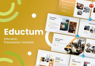 教育教学培训机构PPT模板 - 顶尖PPT