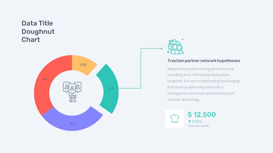 社交媒体数据分析统计年终报告keynote模板 - 顶尖PPT